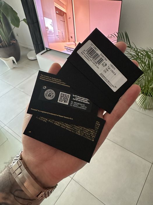 Card Holder/Portfel VERSACE - kolekcja Virtus