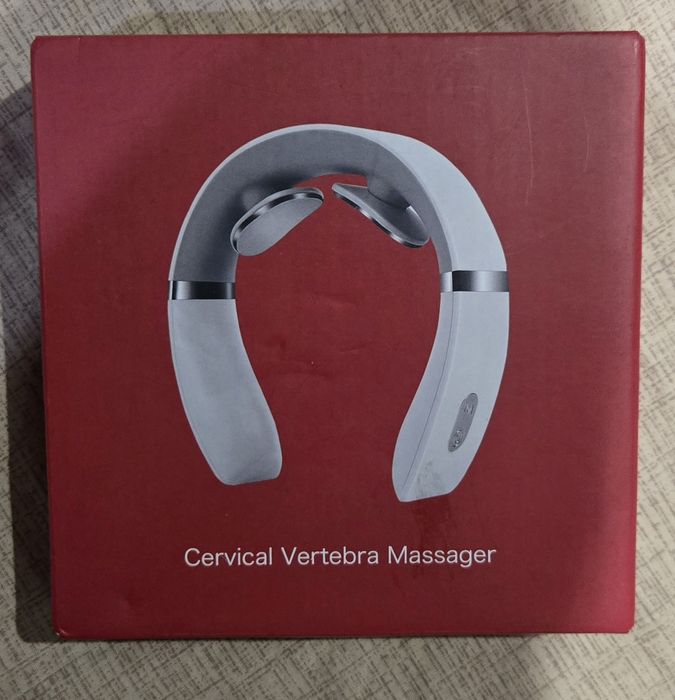 Бездротовий імпульсний масажер для шиї Cervical Vertebra Massager