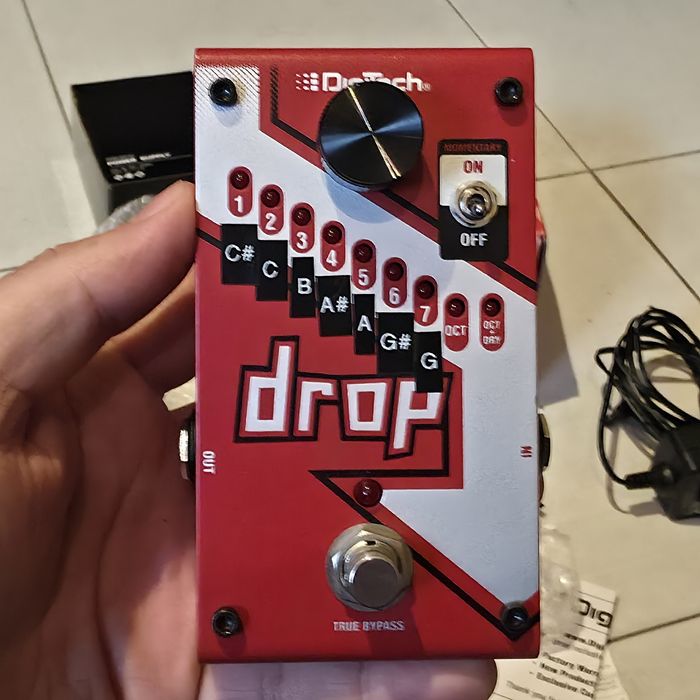Pedal Droptune Digitech Na caixa Com Fatura