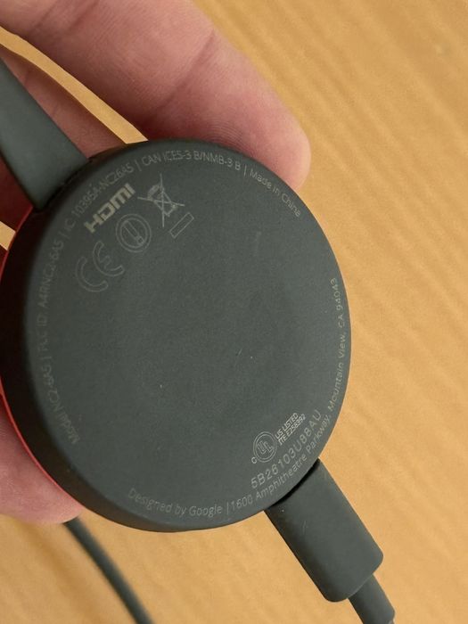 DISPONÍVEL  Google Chromecast TV HDMI