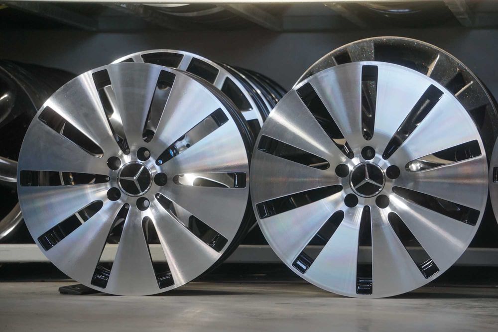 Alufelgi oryginał Mercedes GLC 5x112 8Jx18 et38 cb66,6mm czarne wneki, cnc