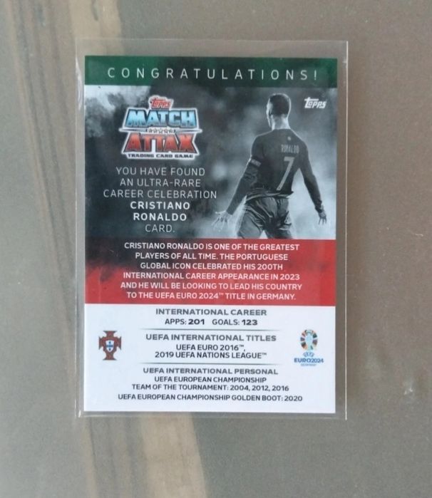 Cristiano Ronaldo Career Celebration Euro 2024