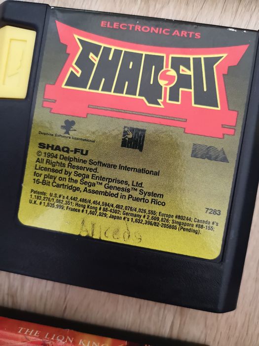 Lote de 6 jogos para Mega Drive + 2 jogos para Sega Genesis