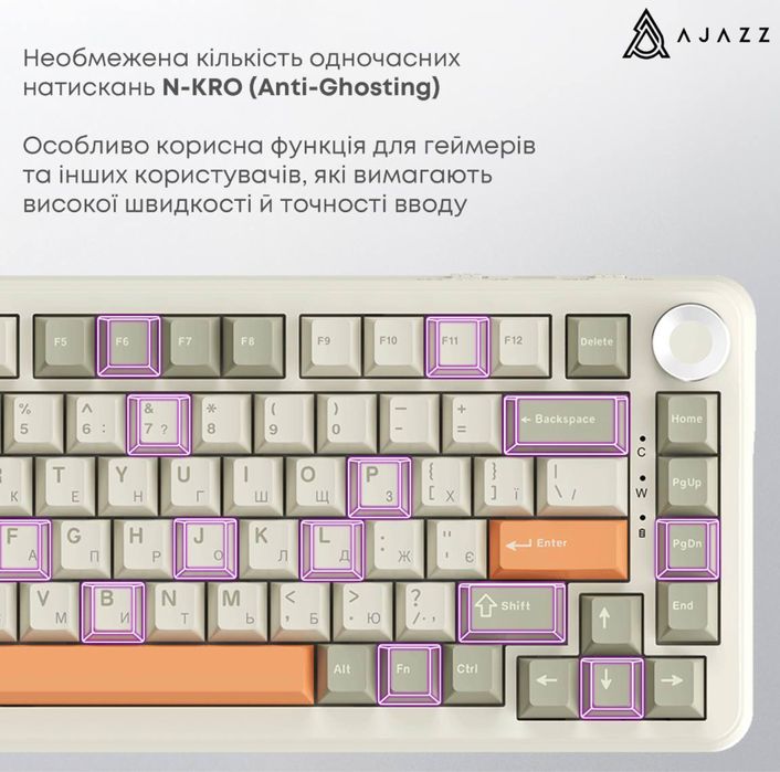 Клавіатура AJAZZ AK820 MAX