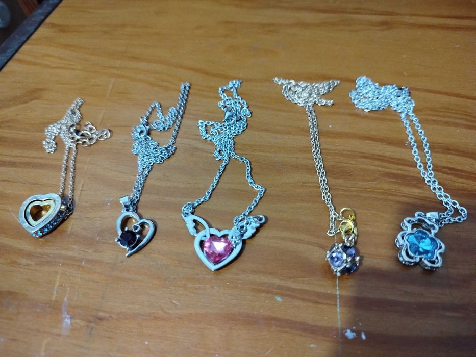 Fios de pescoço - colar coração moda - Tenho vários - Aceito trocas