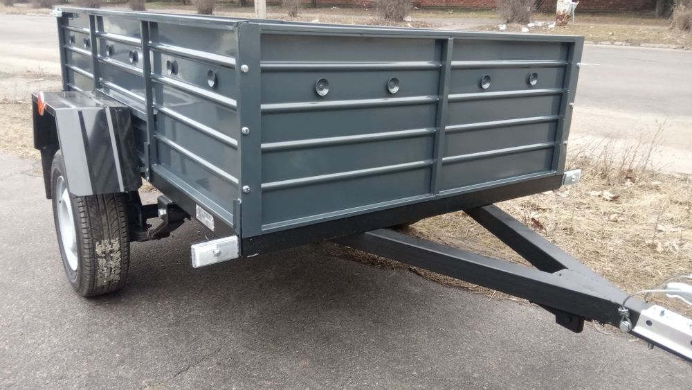 Причіп  2500*1300*450 АЛКО з виробництва Доставка Документи