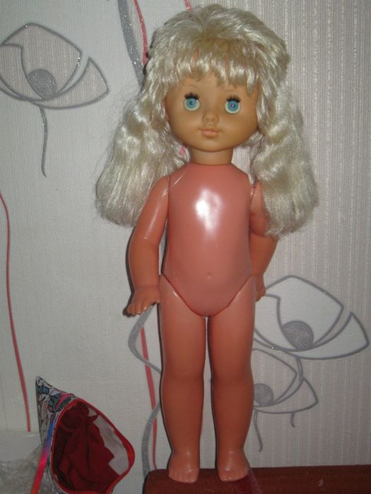 чудная куколка 55 см. Киевская ф-ка "Победа"