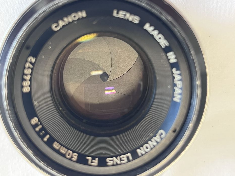 Canon Ft + 50mm f1.8