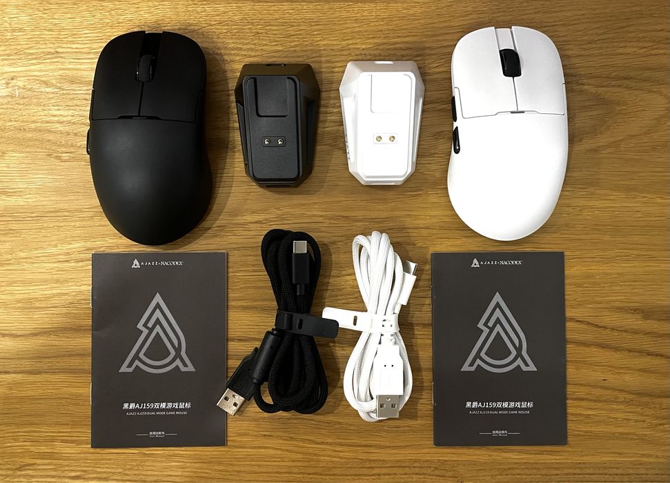 НОВІ Ajazz AJ159P PAW3395 26000 DPI Wireless | ІГРОВА МИШКА