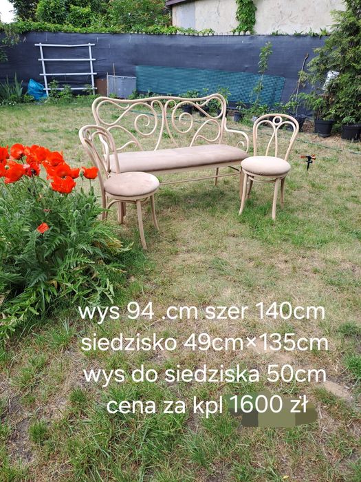 Sofa plus 2 krzesła