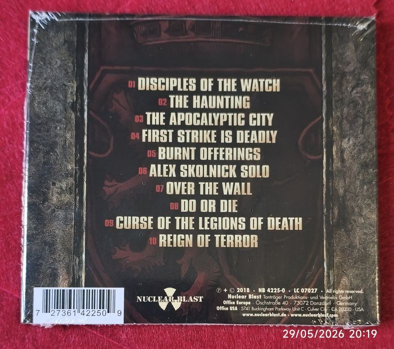 Testament - Live At Eindhoven CD513340330791424001