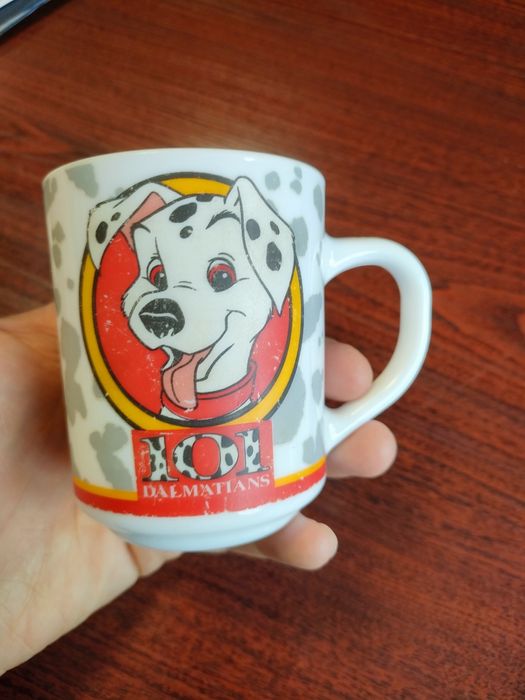 Kubek kubeczek 101 dalmatyńczyków Disney dla kolekcjonerów