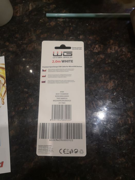 Kabel micro USB 2m szybkie ładowanie