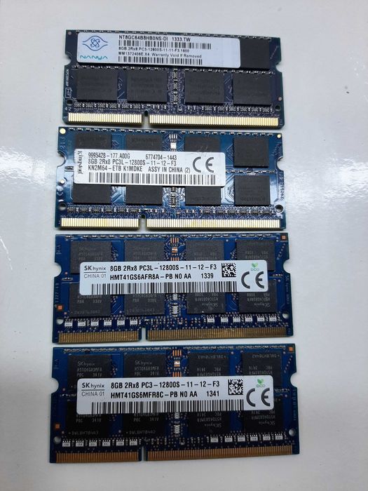 PAMIĘĆ RAM PC3 PC3L PC4 4Gb 8Gb 16Gb Samsung Sk hynix i inne marki