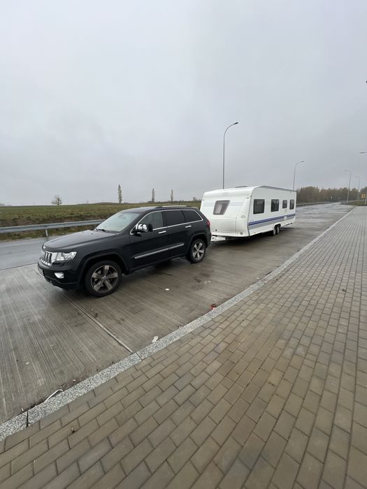 Usługa Holowanie przyczep kampingowych.