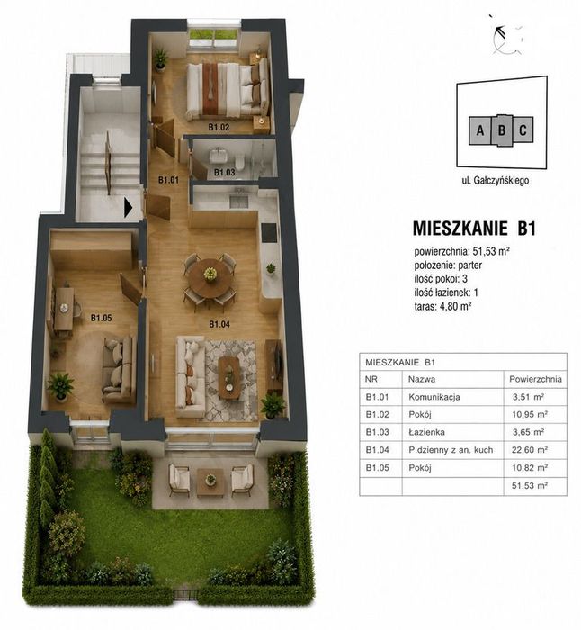 Twój azyl - ogród - widok na góry - brak PCC