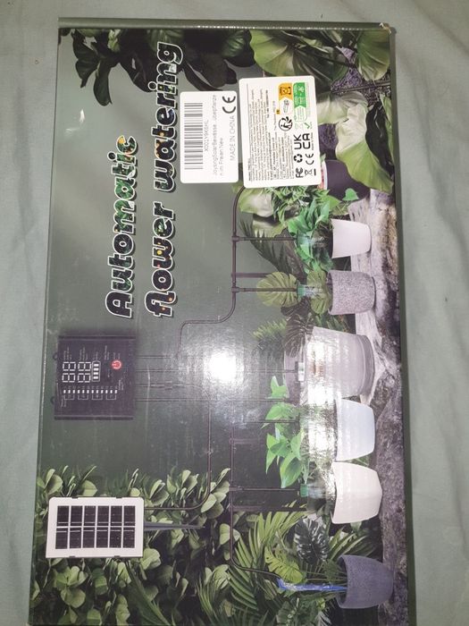 Автоматична система крапельного поливу на сонячній батареї .