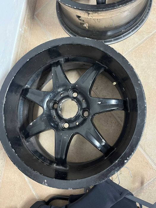 Jantes 15 4x100 com aba