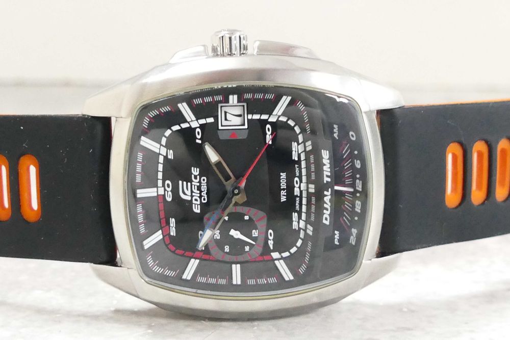 Casio EF 321 Dual Time ładny stan