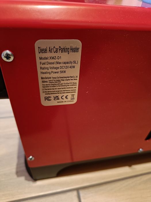 Aвтономний дизельний обігрівач Roomark