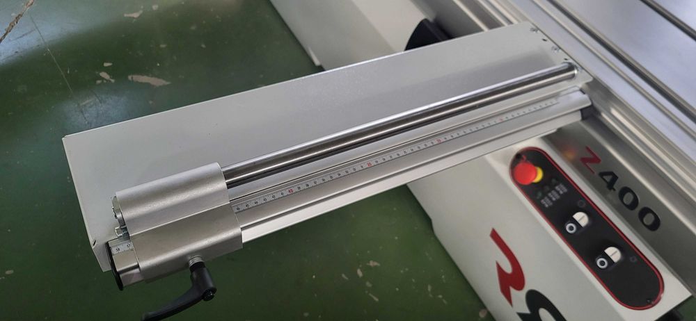 Piła, formatowa ROBLAND Z400M + START/STOP w uchwycie wózka