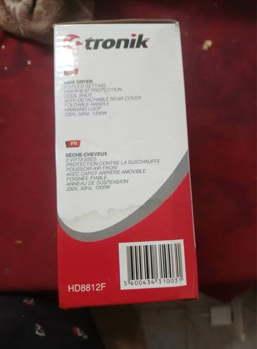 secador de cabelo Tronik