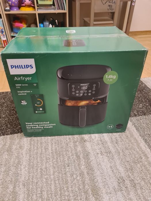 Frytkownica beztłuszczowa profesjonalny AirFryer Philips HD9285/93 XXL
