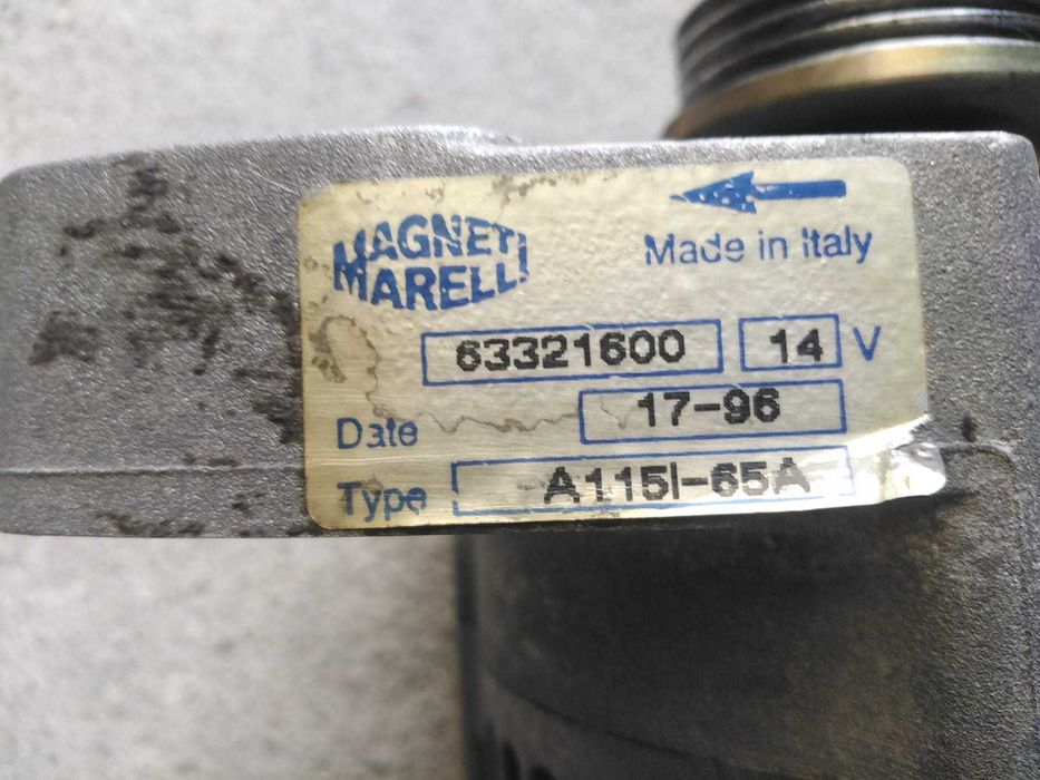 Alternador Fiat Punto de 1999 a 2003 1.2 a Gasolina de 60 CV