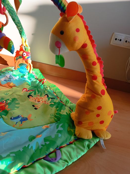 Ginásio/tapete de actividades musical da Fisher Price