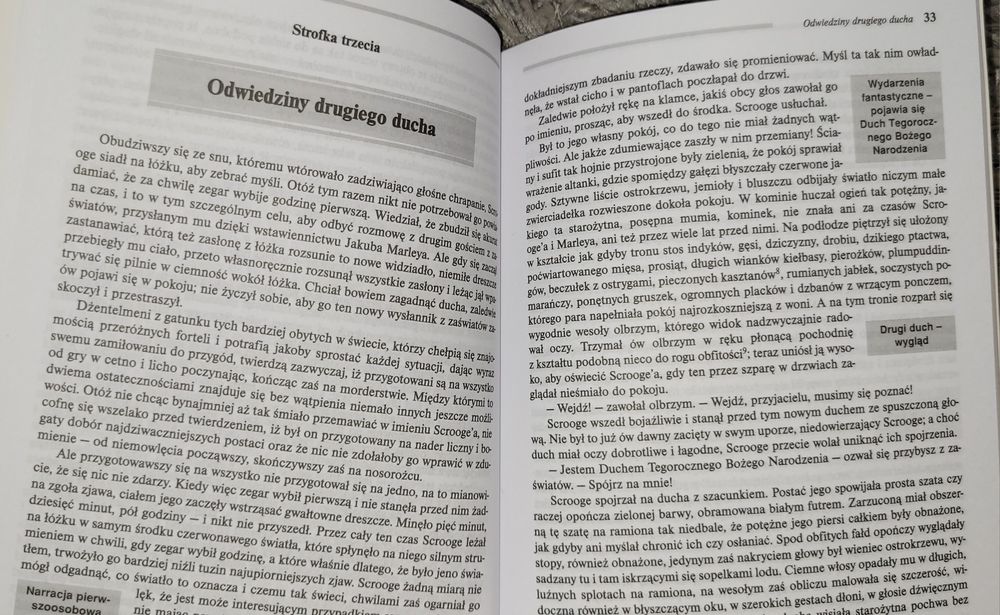 Opowieść wigilijna wydanie z opracowaniem i streszczeniem