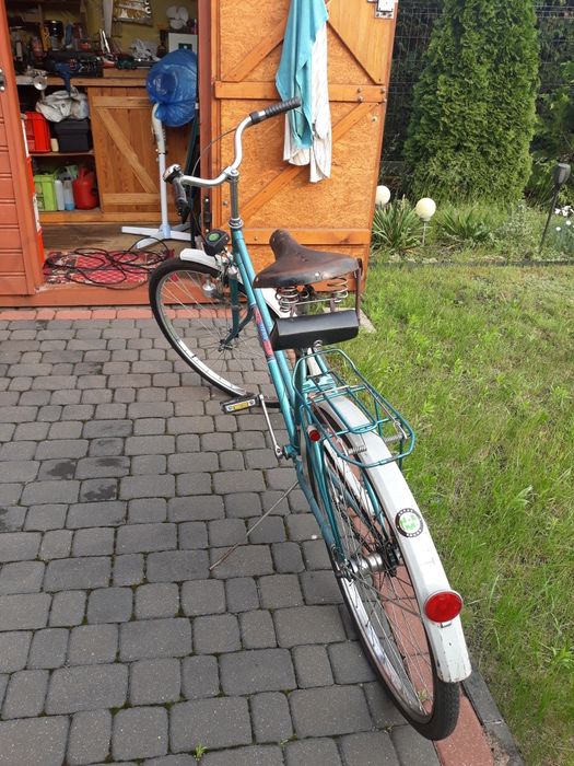 Rower Ukraina damka model 112-512,koła 28cali w pełni sprawny. .