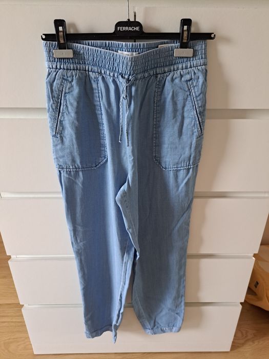 Calças de ganga fininha H&M 36 mulher