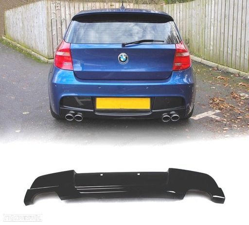 SPOILER DIFUSOR ESCAPE PALA ABA BMW SÉRIE 1 E81 E87 M PERFORMANCE novo
