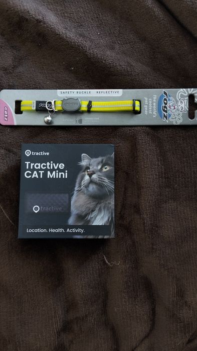 Mini Cat Tracker e Coleira  - Nunca utilizado
