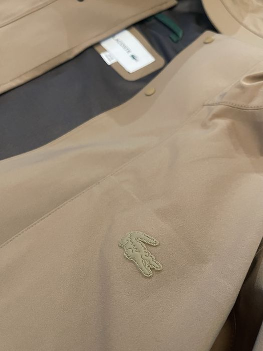 Lacoste casaco/gabardine impermeavel