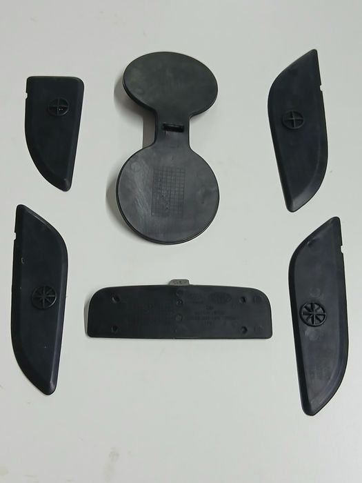 Вставки ручек салонна + подстаканник Hyundai Santafe