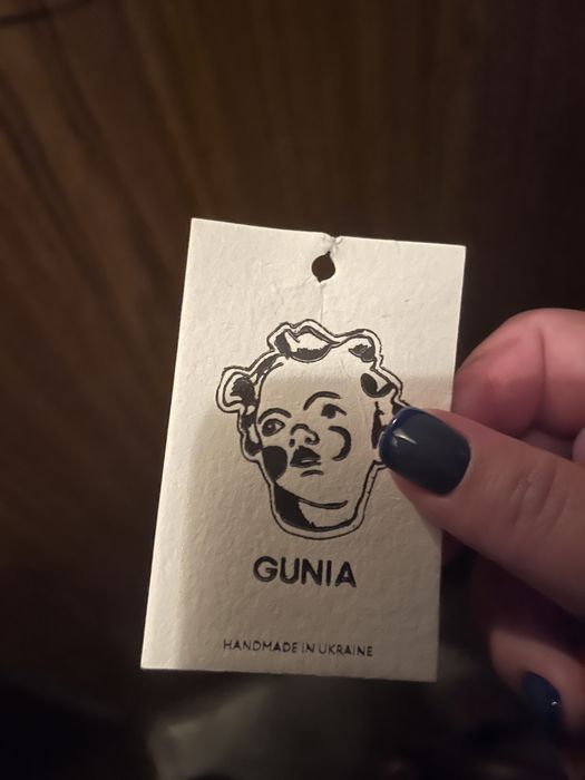 Шарф Gunia project сірий з рожевим