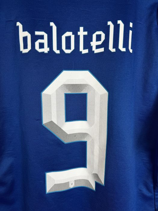 Koszulka piłkarska Puma Itali 2013/14 Mario Balotelli #9
