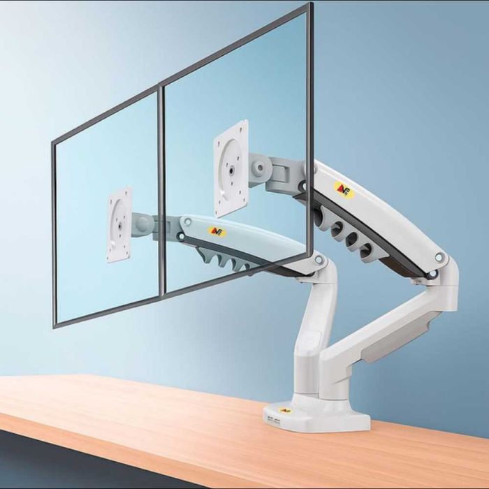 Настольный крепеж для двух мониторов North Bayou F160 17-27 дюймов