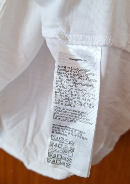 T-shirt Tommy Hilfinger 176 cm 16 anos