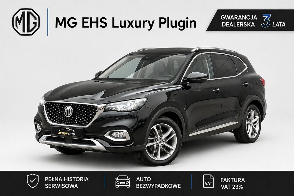MG HS PHEV GWARANCJA DEALERSKA  serwis ASO Panorama Kamera 360 Ambiente Temp ACC