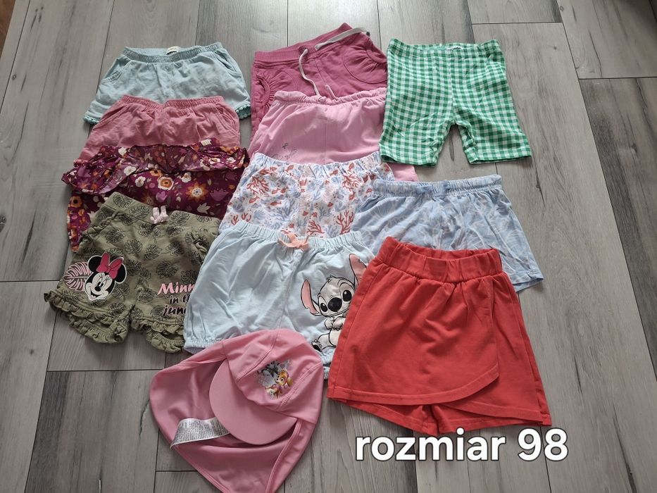 Paka ubranek dla dziewczynki rozmiar 98