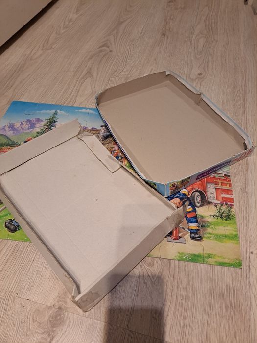 Puzzle strażak 3+