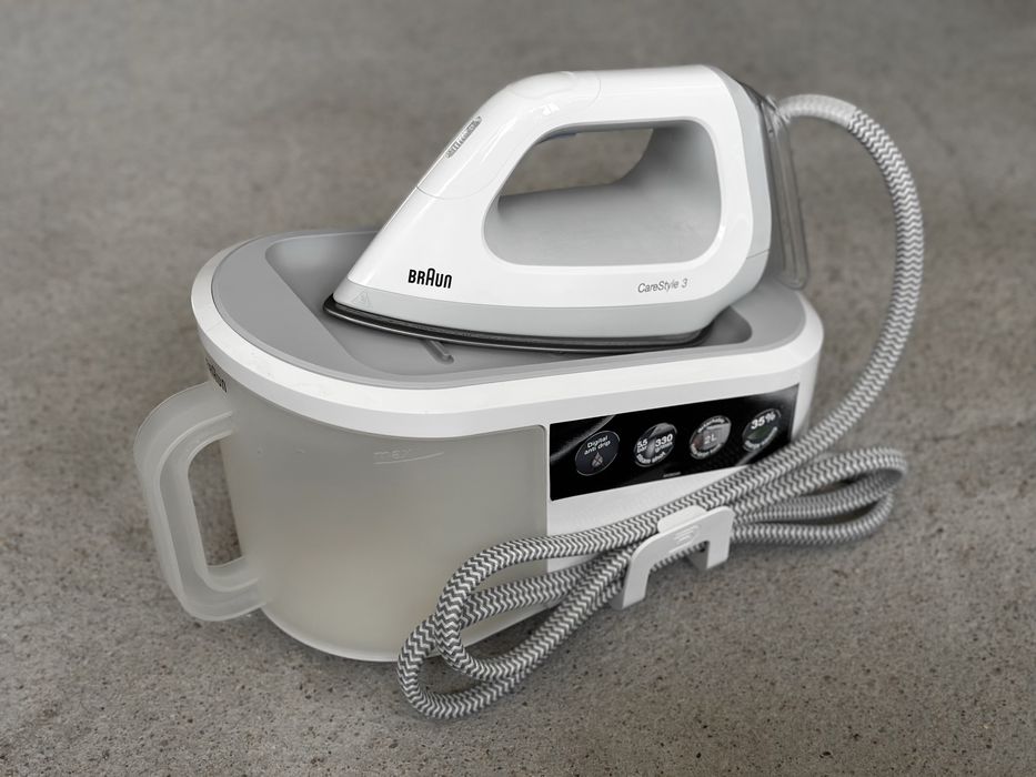 Żelazko Parowe BRAUN iCare CareStyle 3 IS3042WH stacja parowa JAK NOWE