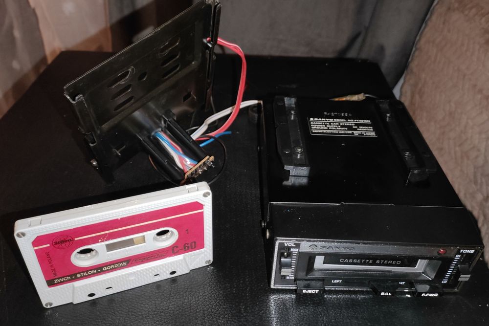 Vintage Car Cassette Player