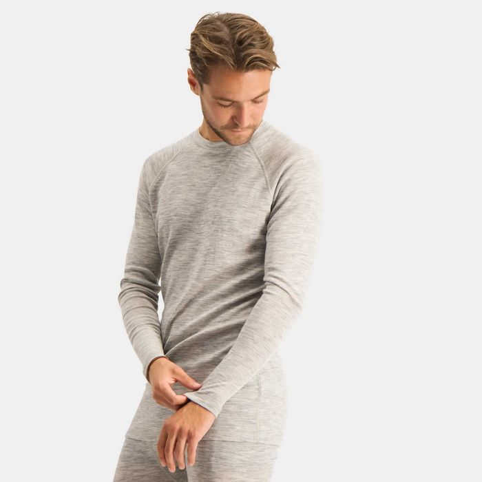 Комплект чоловічої термобілизни Neomondo Grey 70% Вовна - 30% PES