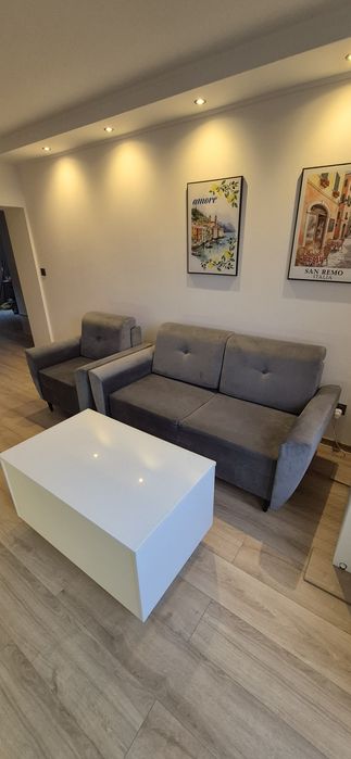 Sofa +fotel , stan bdb