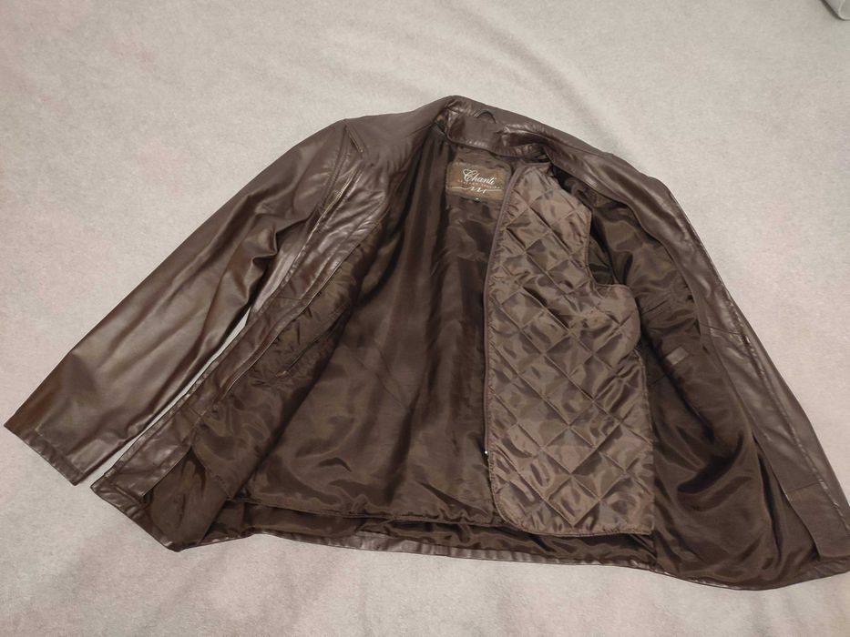 Kurtka skórzana męska - używana marki Chanti