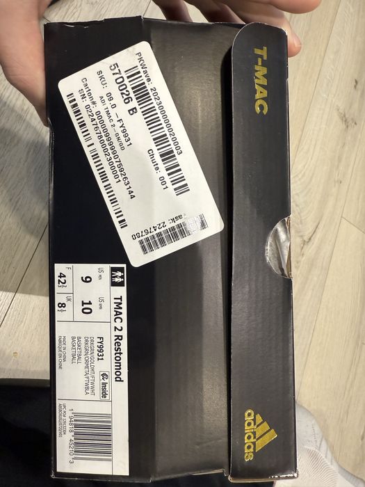 Баскетбольні кросівки Adidas T-Mac 2.0 Restomod SVSM