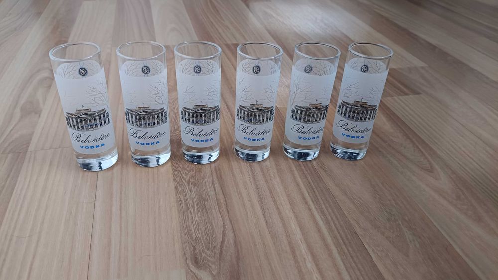 Kieliszki Belvedere komplet 6 szt